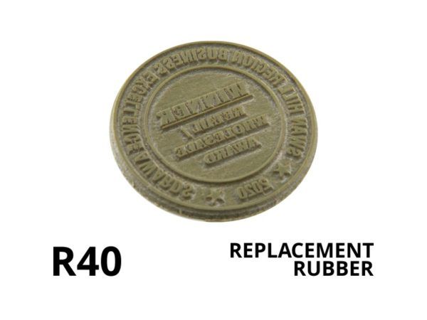 Rubber for date stamp R40-REPLACEMENT RUBBER