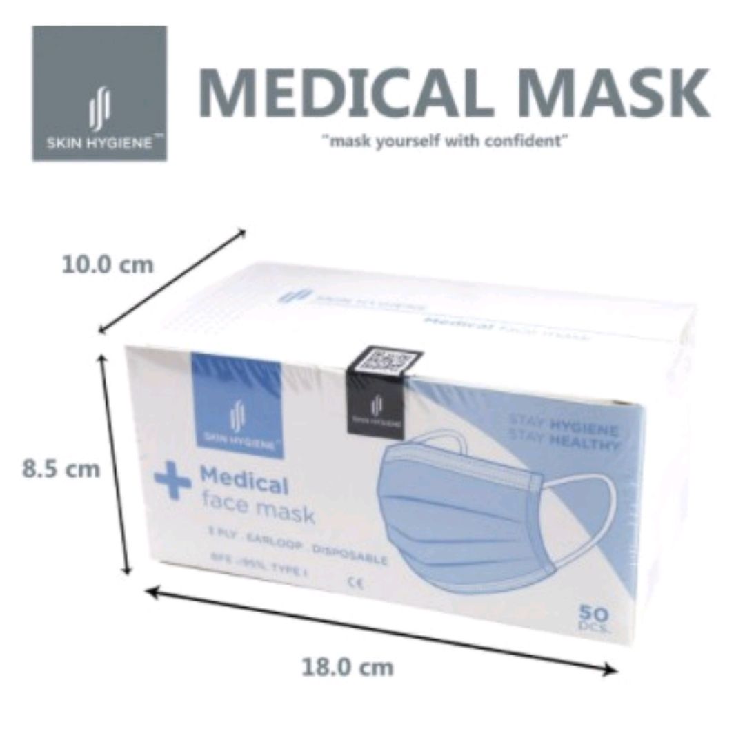 Skin Hygiene Medical face mask (Penghantaran Seluruh Malaysia) high quality with MDA Certificate