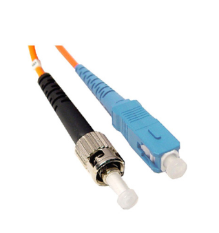 *2 m. ST-SC 50-Micron Simplex Multimode Fiber Patch Cables