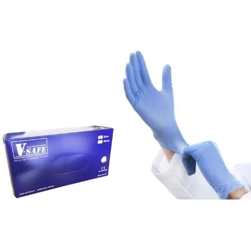 V-Safe Nitrile Gloves Powder Free Disposable