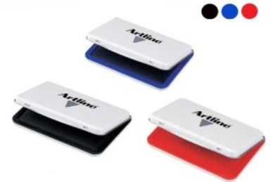 ARTLINE stamp pad No. 1 merah/biru/hitam