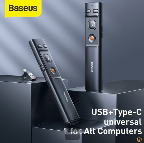 Baseus Presenter Wireless Laser Pointer 2.4GHz Remote Controller