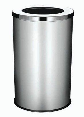 VIP STAINLESS STEEL ROUND BIN C/W OPEN TOP (SS107‐3IN1)