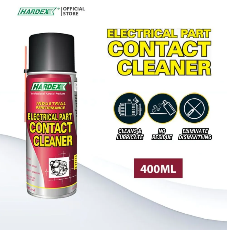 HARDEX HD150 ELECTRICAL PART CONTACT CLEANER (400ML)