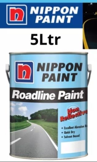 OCHA NON REFLECTIVE NIPPON PAINT ROADLINE PAINT 5L FREE DELIVERY PENINSULAR ONLY