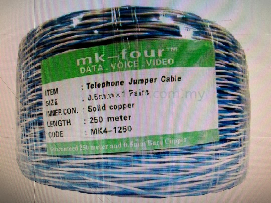 Telephone Jumper Cable 250m