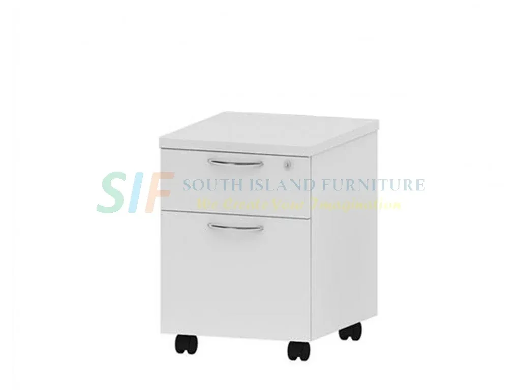 MOBILE PEDESTAL 1 DRAWER 1 FILE ( 410W x 500D x 560H mm)