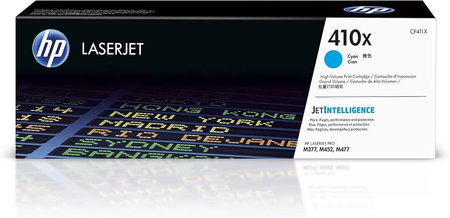 HP 410X Cyan Contract LJ Toner Cartridge