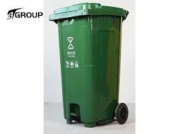 plastik sampah heavy duty HDPE warna hijau