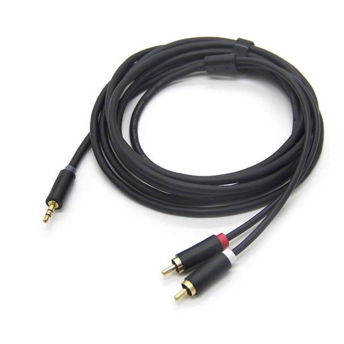 Panamax 3 Meter 3.5mm Stereo Plug to 2 RCA Plug Cable - PX-2376G/3M