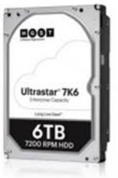 HGST 3.5INCH 26.1MM 6000GB 256MB 7200RPM SATA ULTRA 512E SE 7K6 0B36039