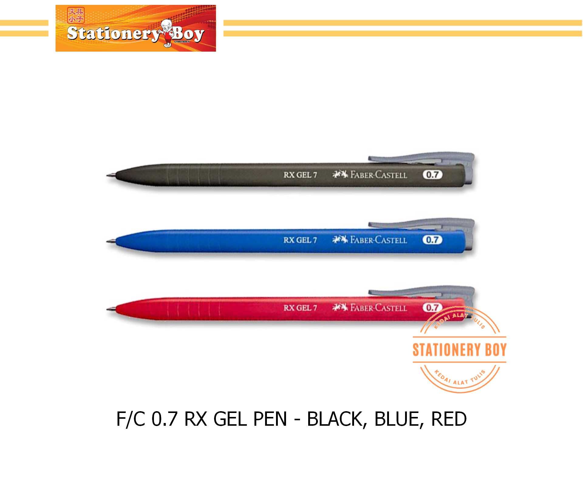 FABER-CASTELL RX Gel Pen / Pen Dakwat Gel - 0.7mm