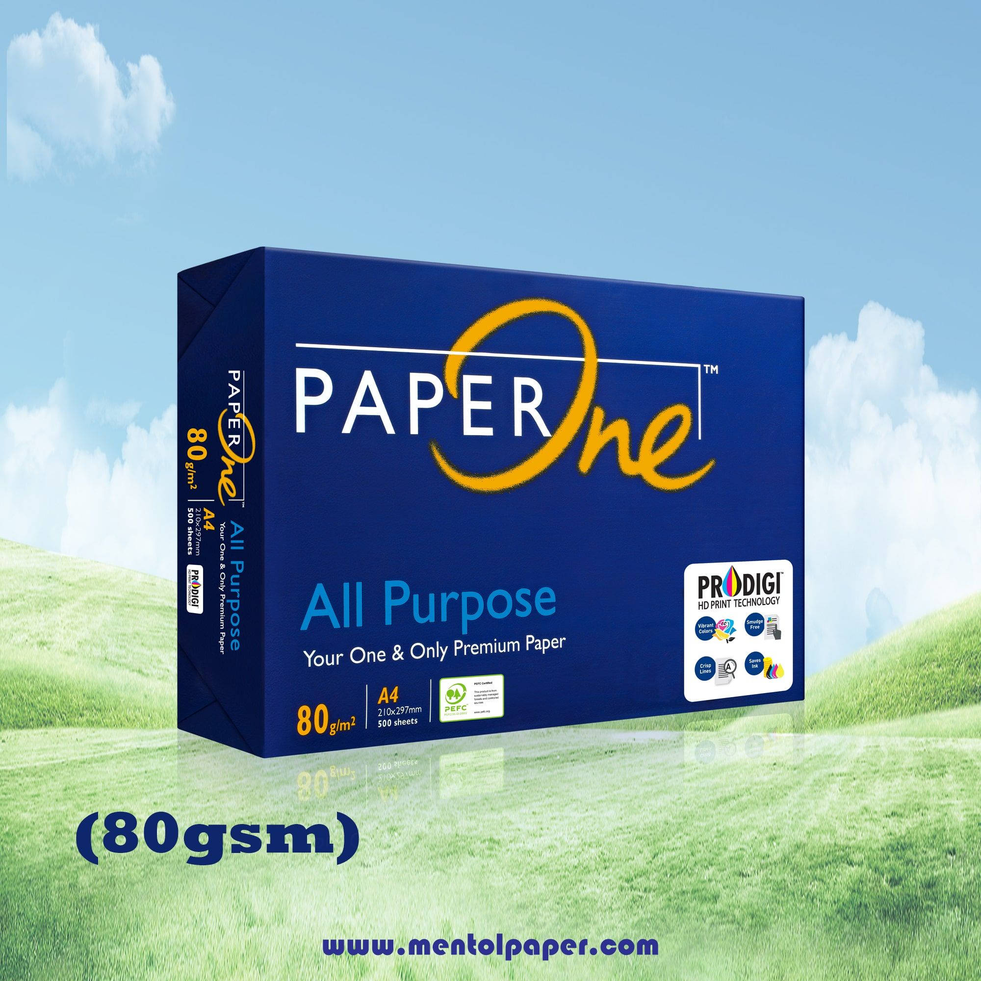 PAPER ONE A4 SIZE 80 & 70GSM 500 SHEET