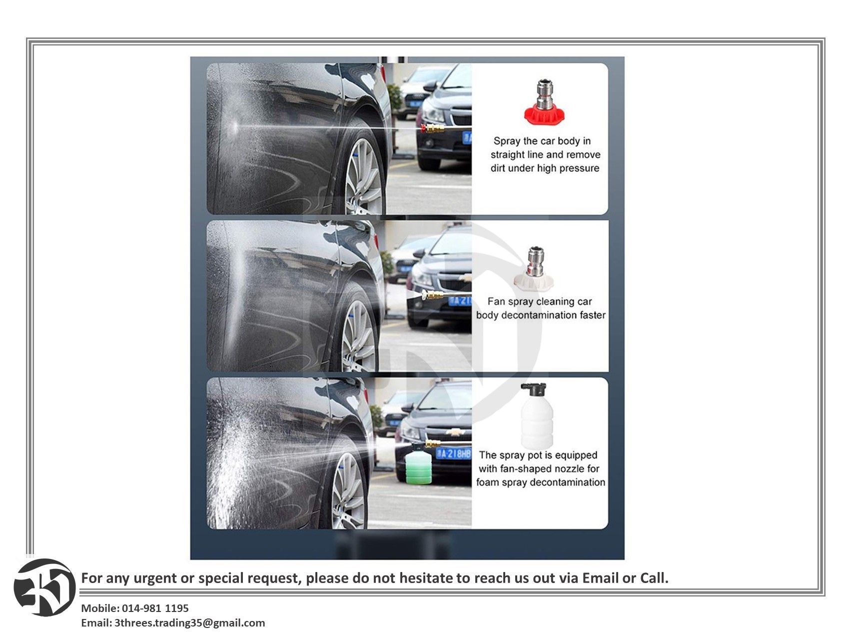 KEELAT Cordless Water Jet High Pressure Car Wash Gun Mesin Cuci Kereta Electric Car Washer Wash Water Gun Sprayer