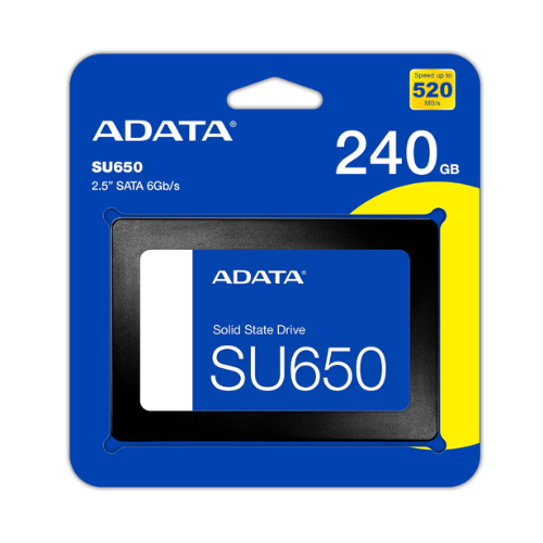 ADATA SU650 SATA III 2.5 SATA SSD / STORAGE ( 120GB / 240GB / 256GB / 480GB / 512GB / 1TB )
