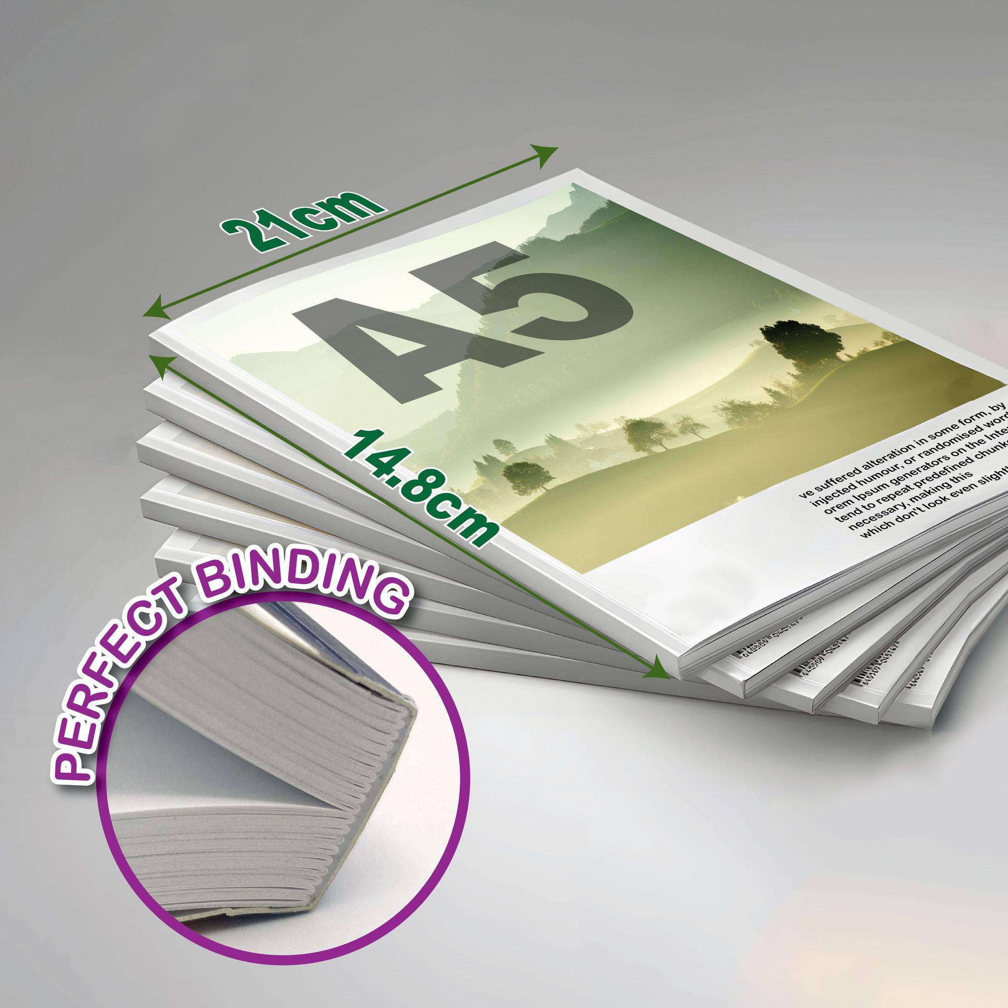 DOC BOOKLET - INDENT BOOK (50X2) / SIZE : A5
