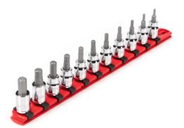 M10 3/8 Drive HEX KEY SOCKET SET 14pcs