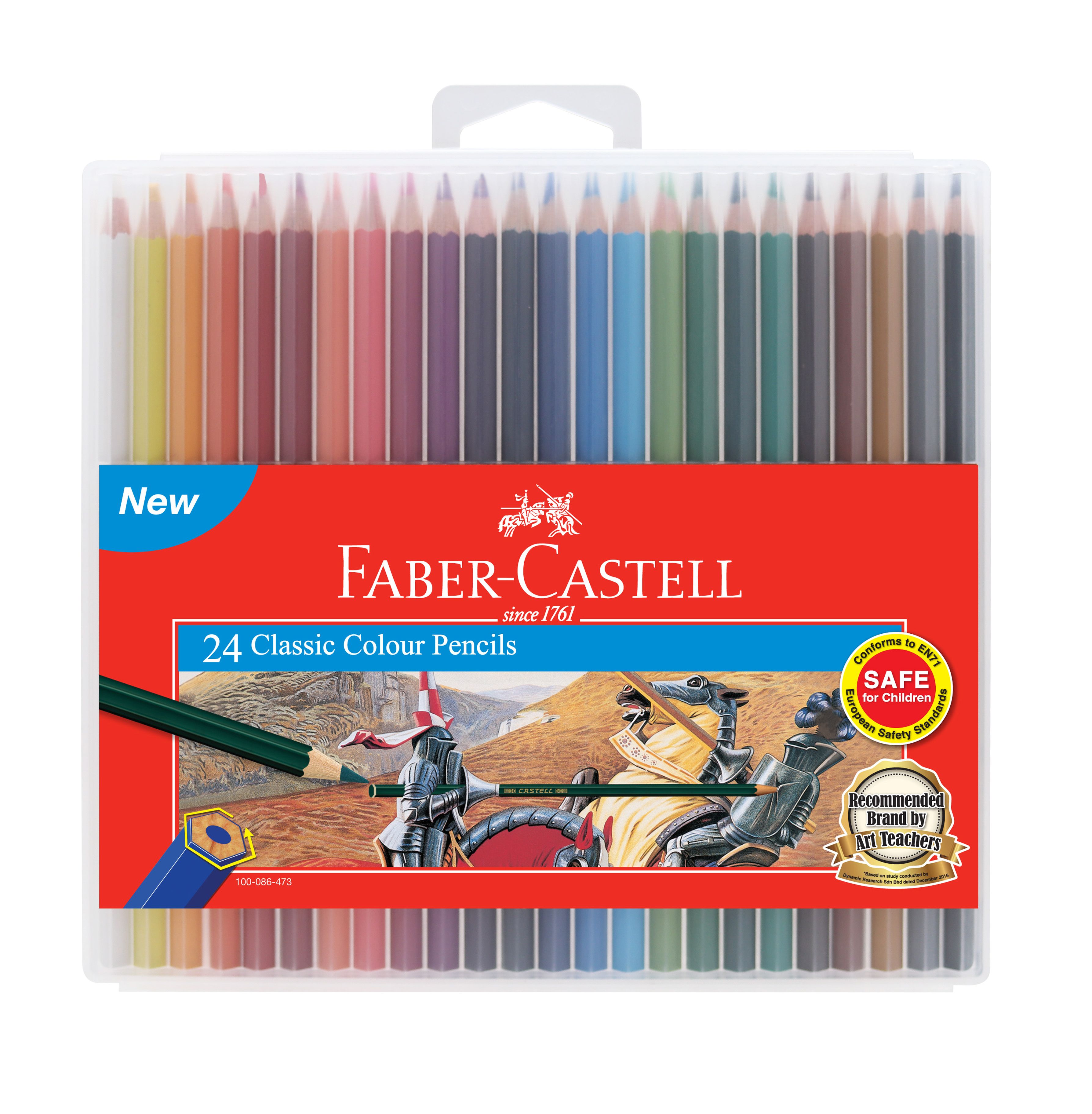 Faber-Castell  Classic Colour Pencils 12/24/36 115896 24's CP-115896-KK