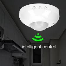 Body Motion Ceiling Infrared Sensor Detector Light Switch 240V Movement Ceiling Infrared Body PIR Motion Sensor Detector