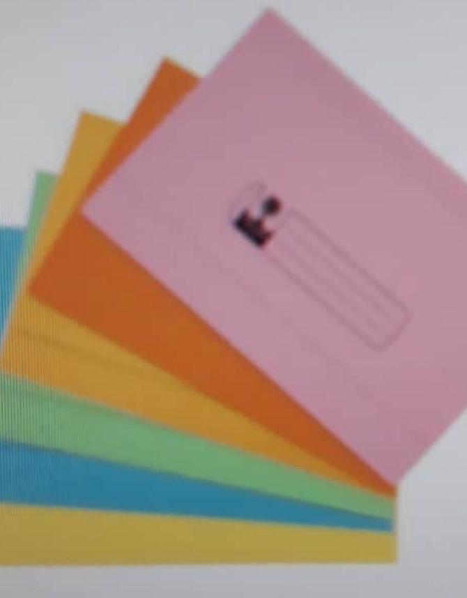 Ocha Pocket File A4 - Multi colour Free Delivery Semenanjung