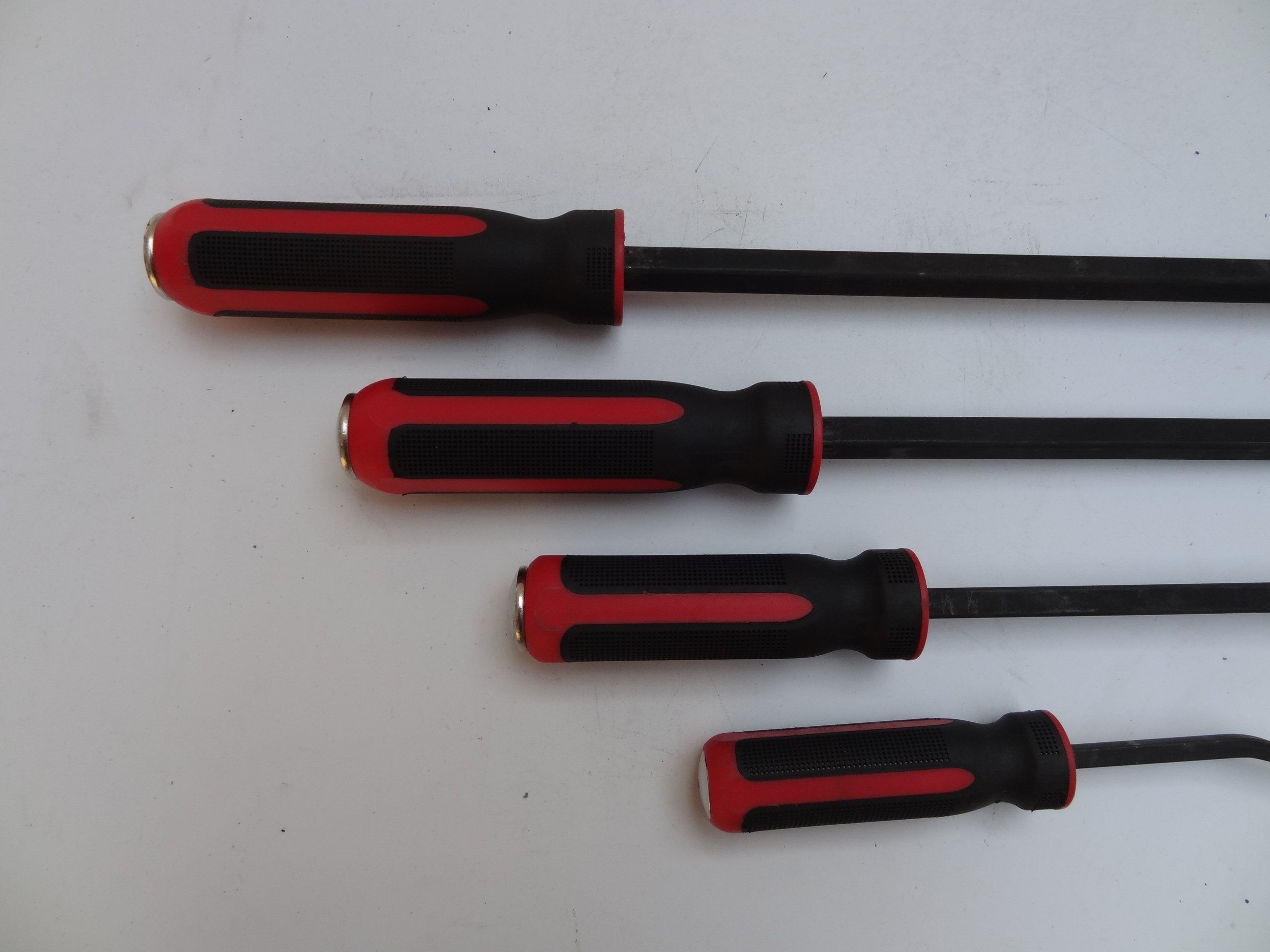 SAM 4pcs Pry Bar Set (210 mm, 310 mm, 410 mm, 610 mm)