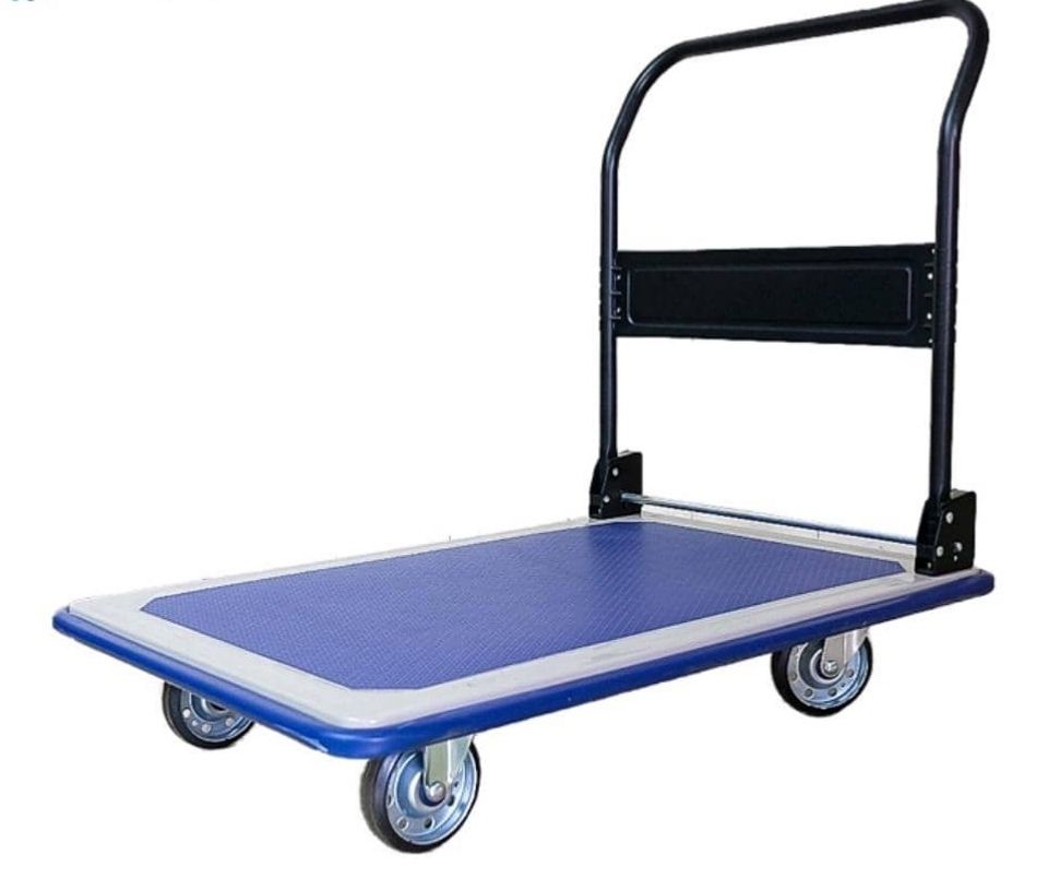 Platform hand truck 300-350kg foldable hand metal trolley (Japan)