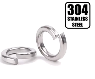 WASHER Spring Washer / PACKAGING: 10 'S / 304 Stainless Steel / GB93