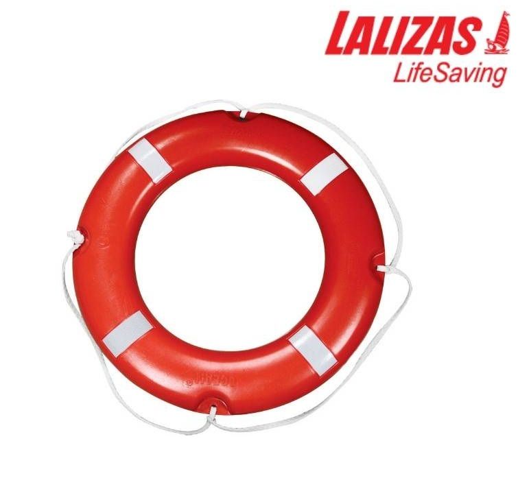 LALIZAS Lifebuoy Ring SOLAS with Reflective Tape Saving foam Professional 2.5KG