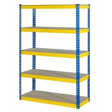 Boltless Rack Length 90cm x Depth 45cm x Height 180cm (5 Shelve)