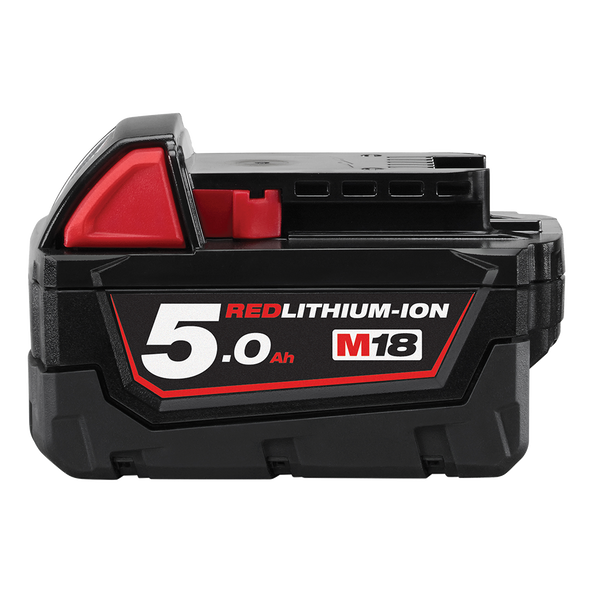 MILWAUKEE M18B5 5.0AH M18 RED LITHIUM ION BATTERY