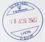 COLOP R40D Rubber Stamp Bulat 40mm with Date