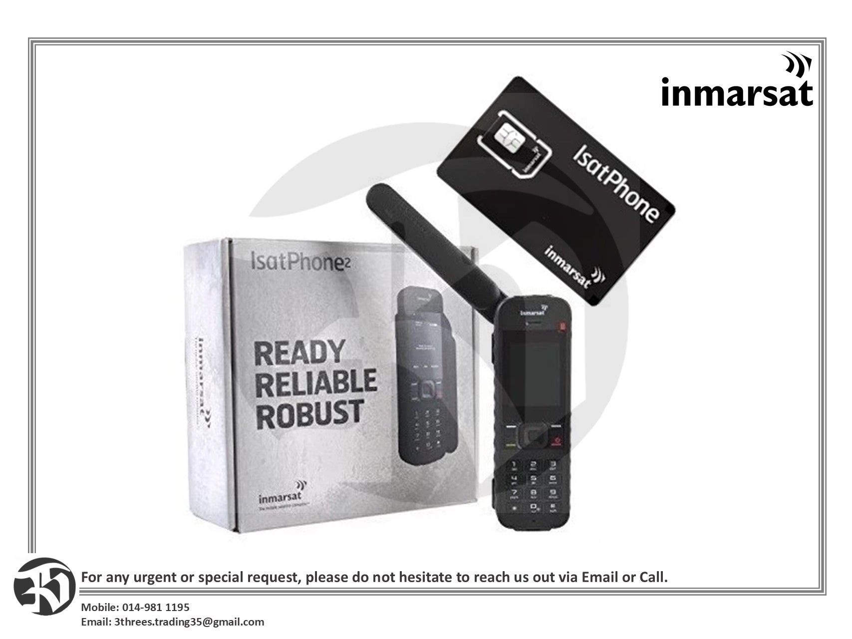 Inmarsat IsatPhone 2 Satellite Phone