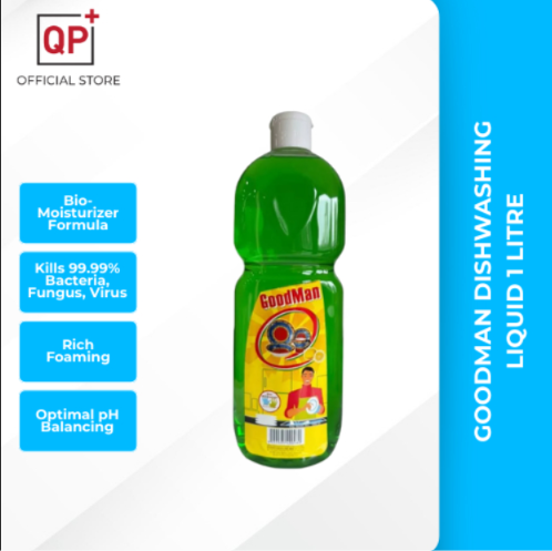 GOODMAN DISHWASHING LIQUID DISH WASH 1 LITRE l PENCUCI PINGGAN l 洗碗液-