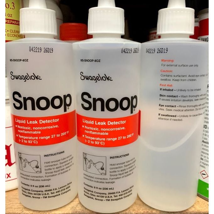 SWAGELOK SNOOP LIQUID LEAK DETECTOR (8 OZ/ 236 ML)