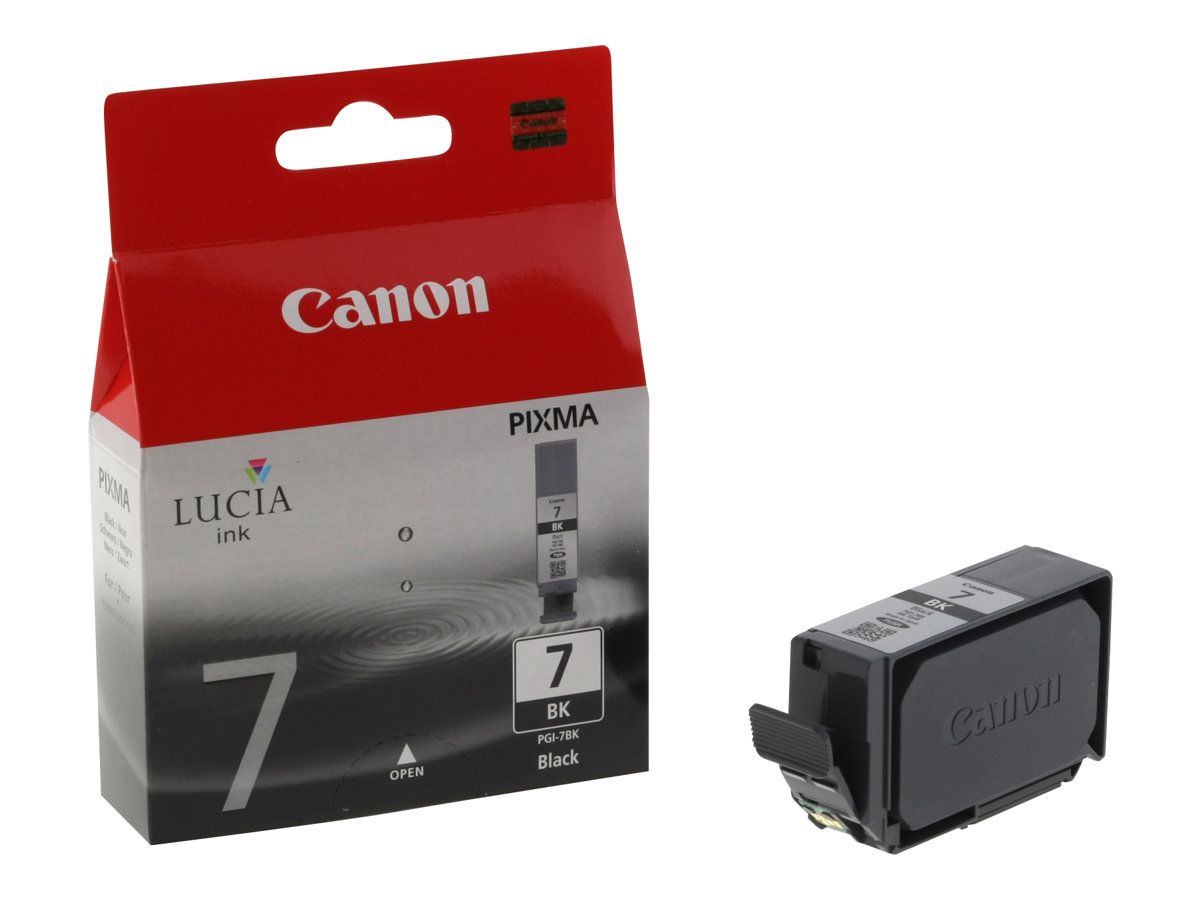 CANON Black ink tank (25 ml) PGI-7 BK