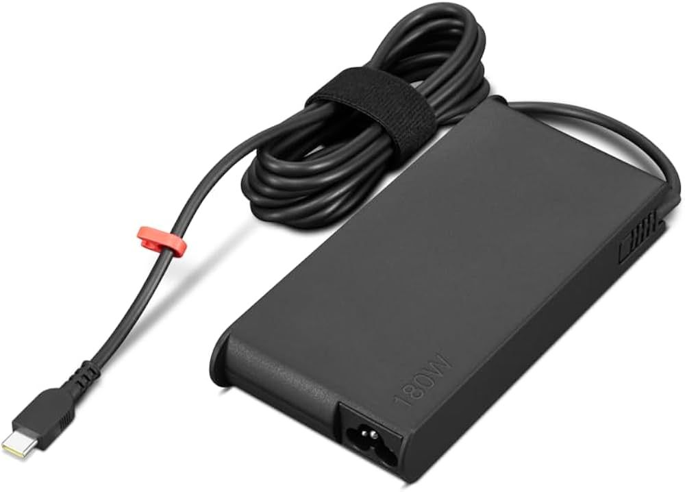Lenovo ThinkPad Mobile Workstation 180W USB-C GaN Slim AC Adapter-MY