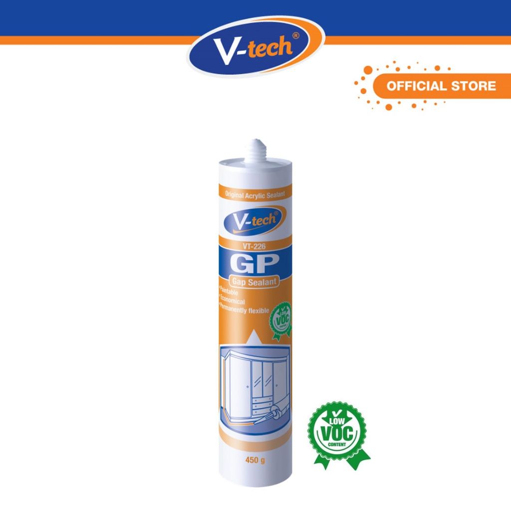 V-TECH VT-226 GP GAP SEALANT (ACRYLIC SEALANT) (450G)