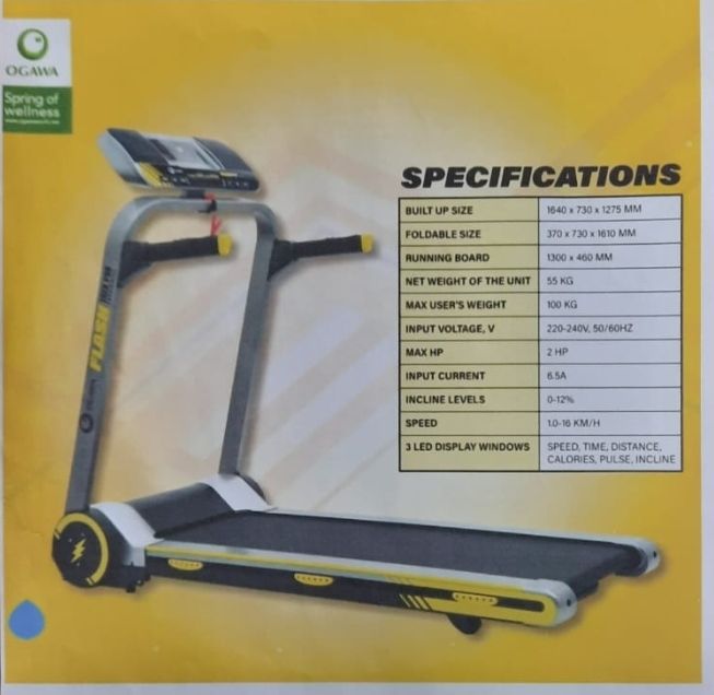 Ogawa Treadmill (Warranty Setahun)