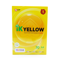 IK Yellow A4 White Paper 70gsm - 1 ream