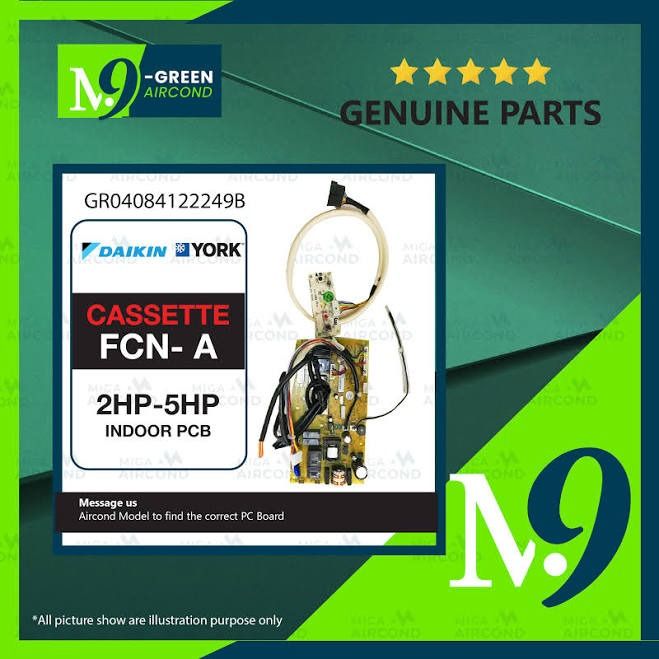 Pcb board cassette type daikin (FC50A2V1D) (5hp) (R22)