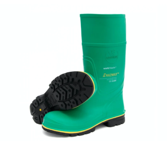 HAZMAX鈩�ESD BOOTS (green colour) 5UK