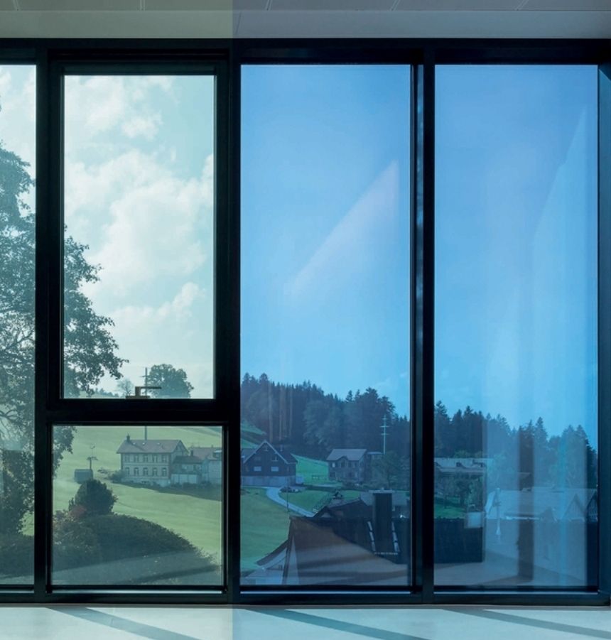 Tinted Sticker on Glass 40" x 96"