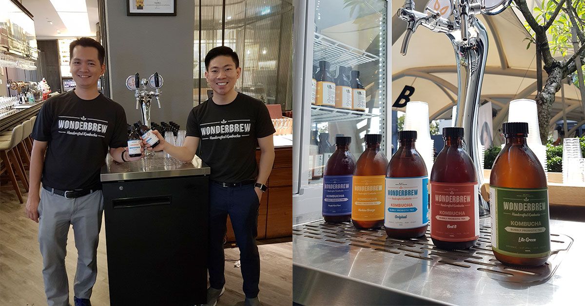 Wonderbrew Kombucha on Tab (Event 450 pax)