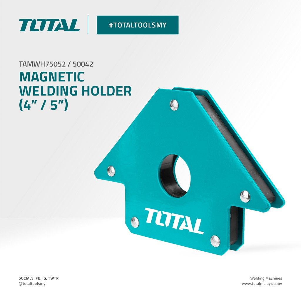 TOTAL TAMWH75052 5? MAGNETIC WELDING HOLDER (MAX. FORCE 75LB)