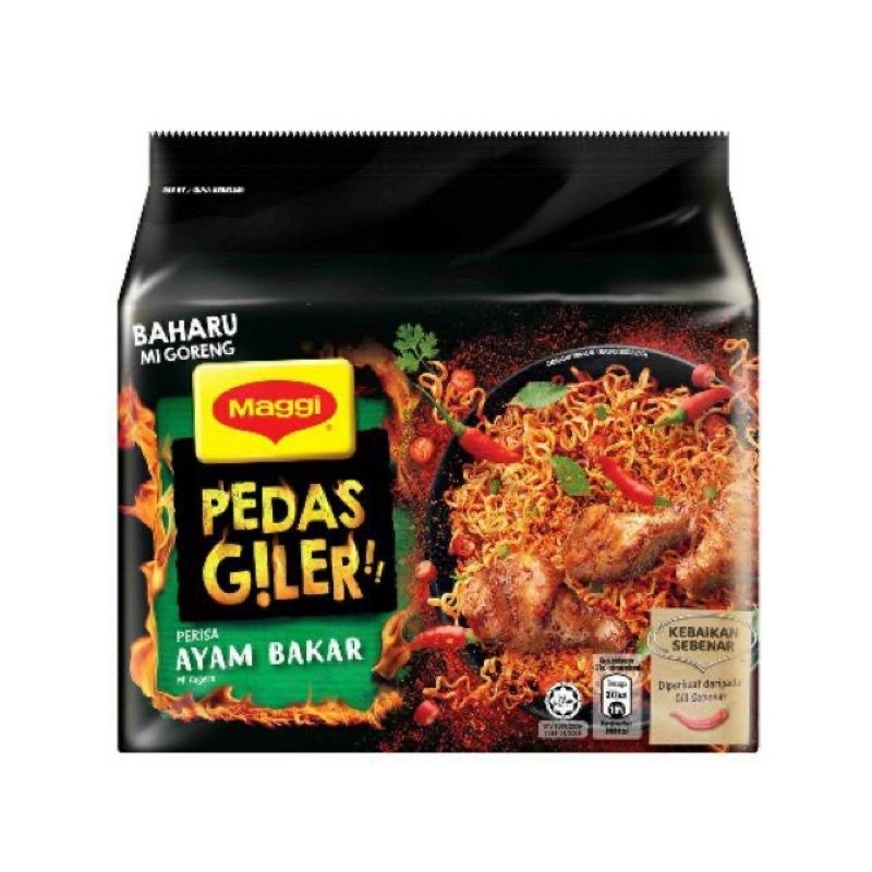 Maggi Goreng Pedas - Ayam Bakar/Tomyam (Any)