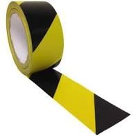 Floor Tape 48mm x 30m Yellow/Black Zebra Tape