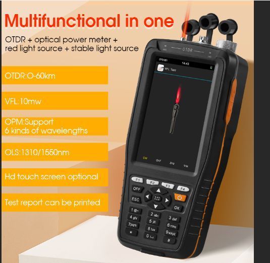 QS AUA-28U simple OTDR optical time domain reflectometer fiber optic cable obstacle finder breakpoint test UPC