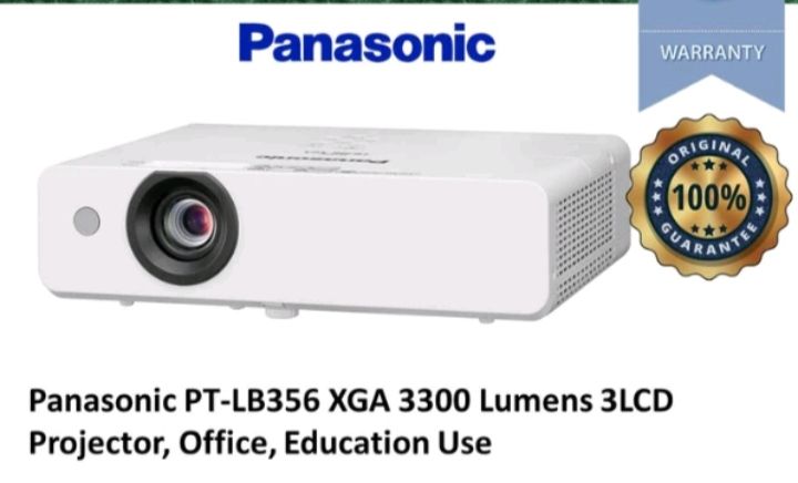 PT-LB356 XGA, 3300 Lumens, 20000:1 Contrast,10000 hours Lamp Life , HDMI*2, VGA*2