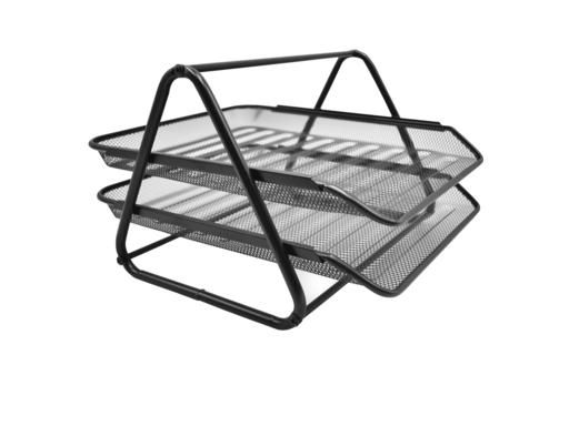 2-TIER METAL DOCUMENT TRAY