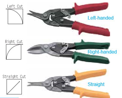 Temo 10"/250mm Heavy Duty Aviation Tin-Snips - Straight Blade